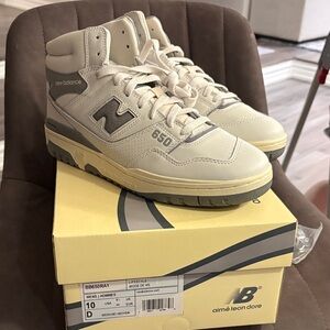 New Balance 650 High-Top Sneakers Aimé Leon Dore collab